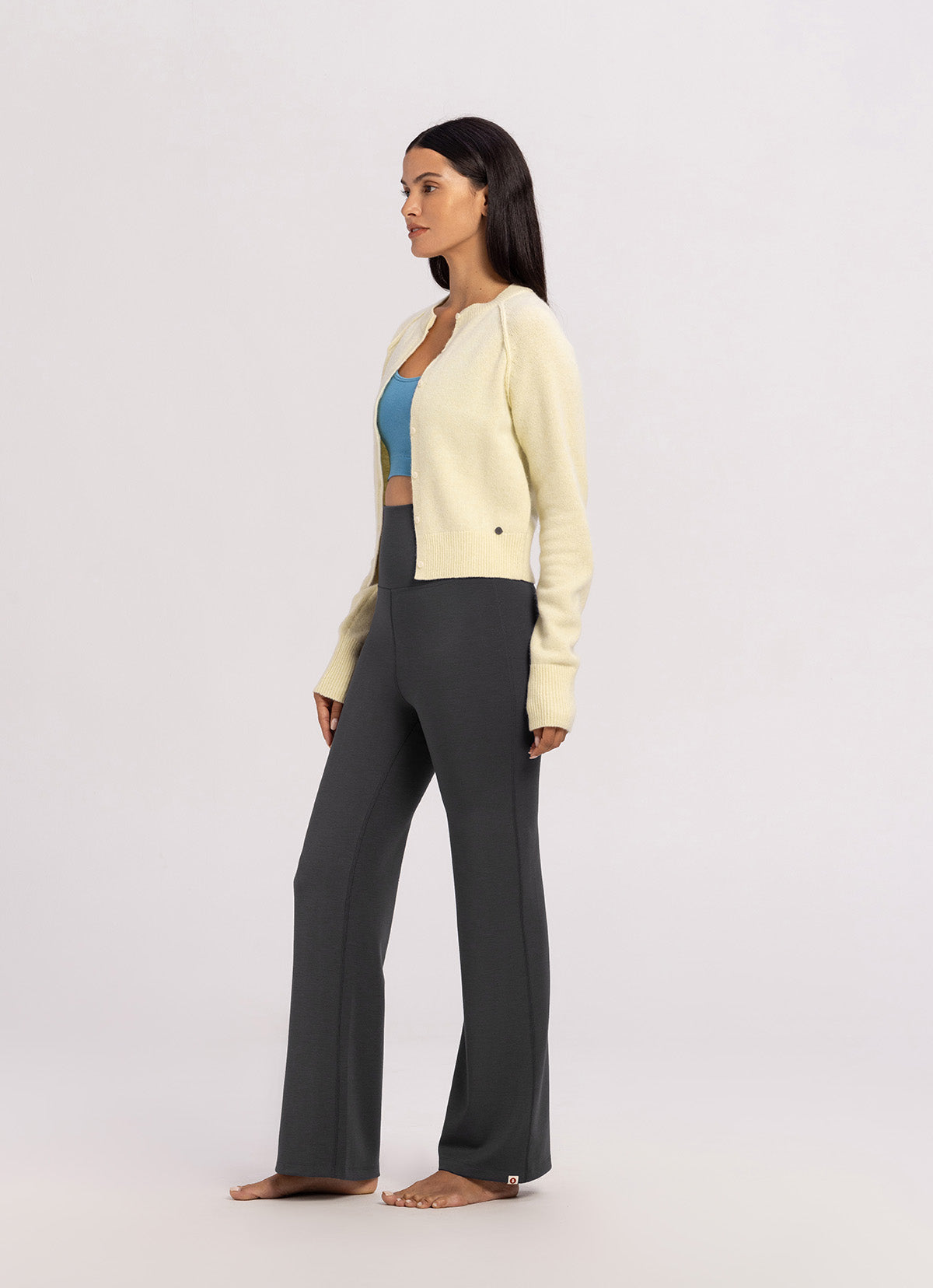 Petite cardigan_Light Yellow
