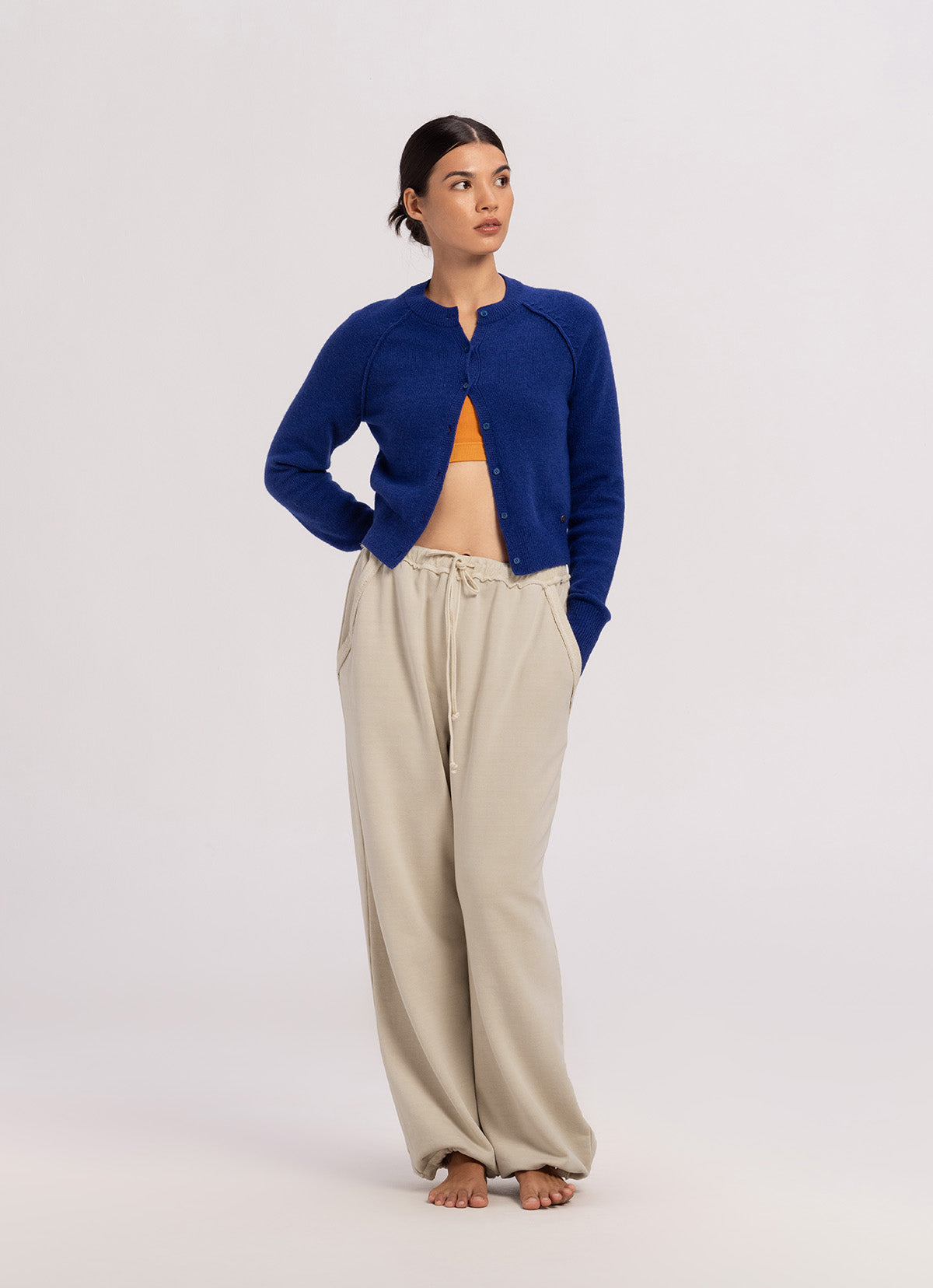 Petite cardigan_Blue Quartz