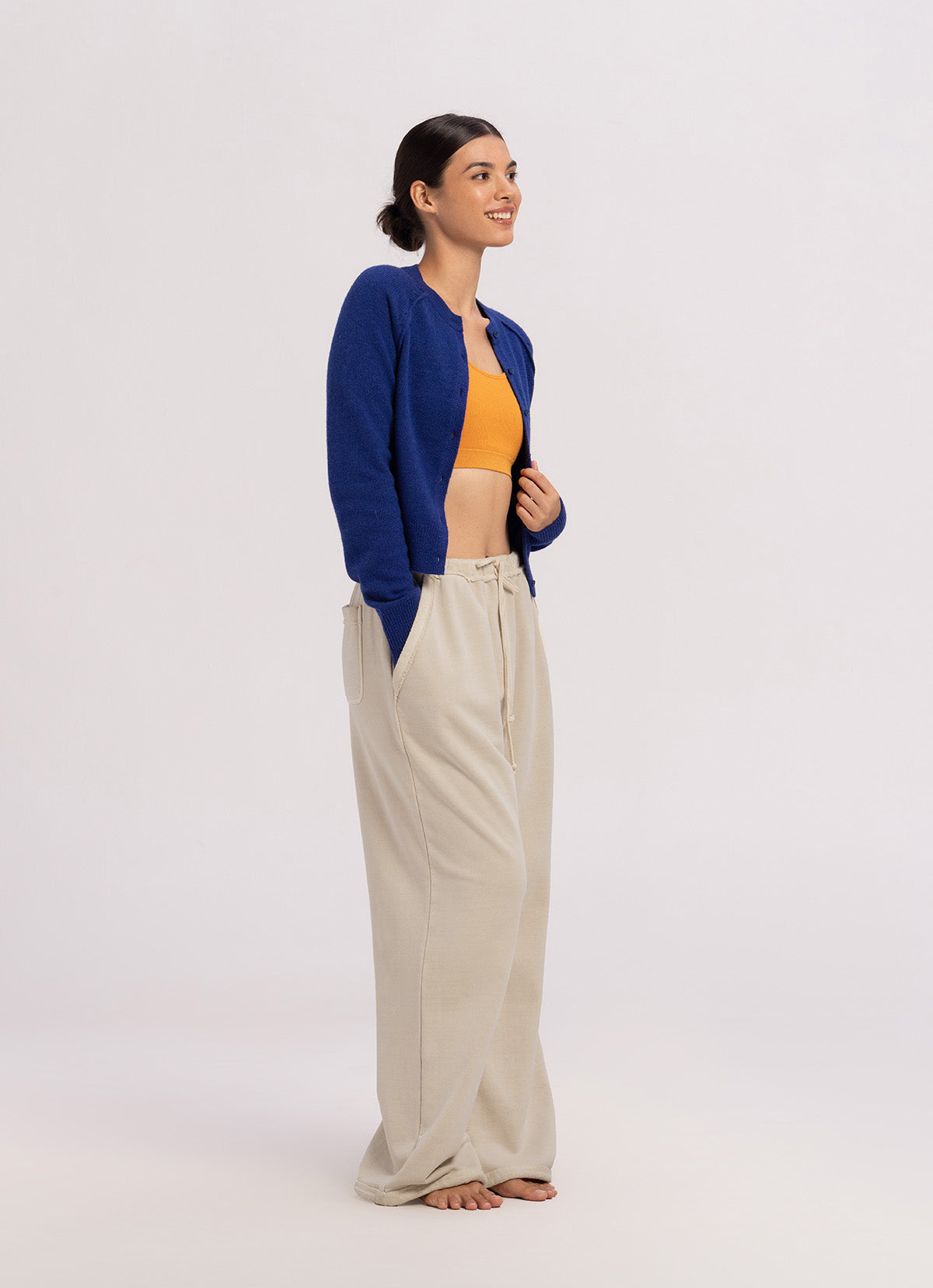 Petite cardigan_Blue Quartz