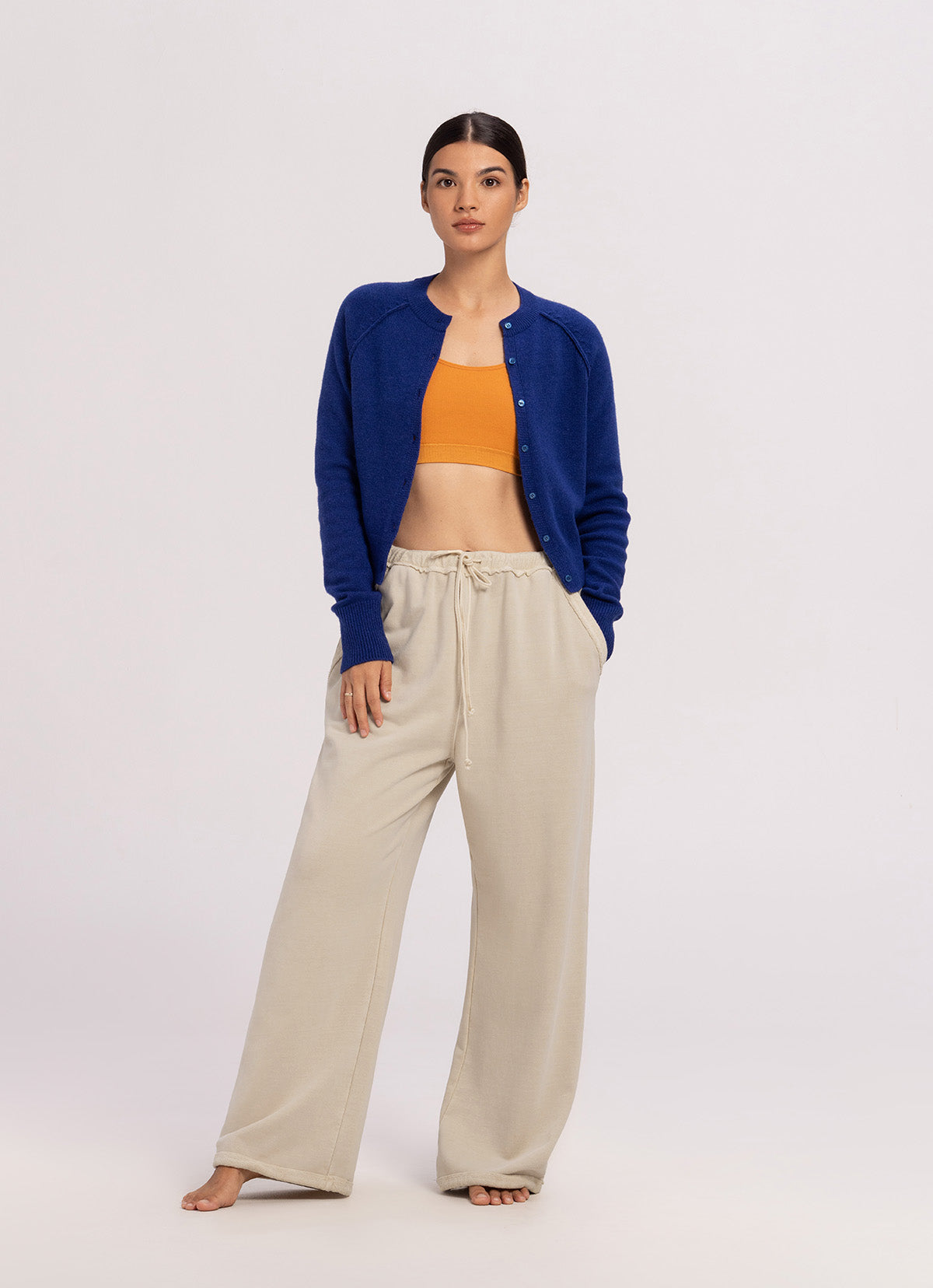 Petite cardigan_Blue Quartz