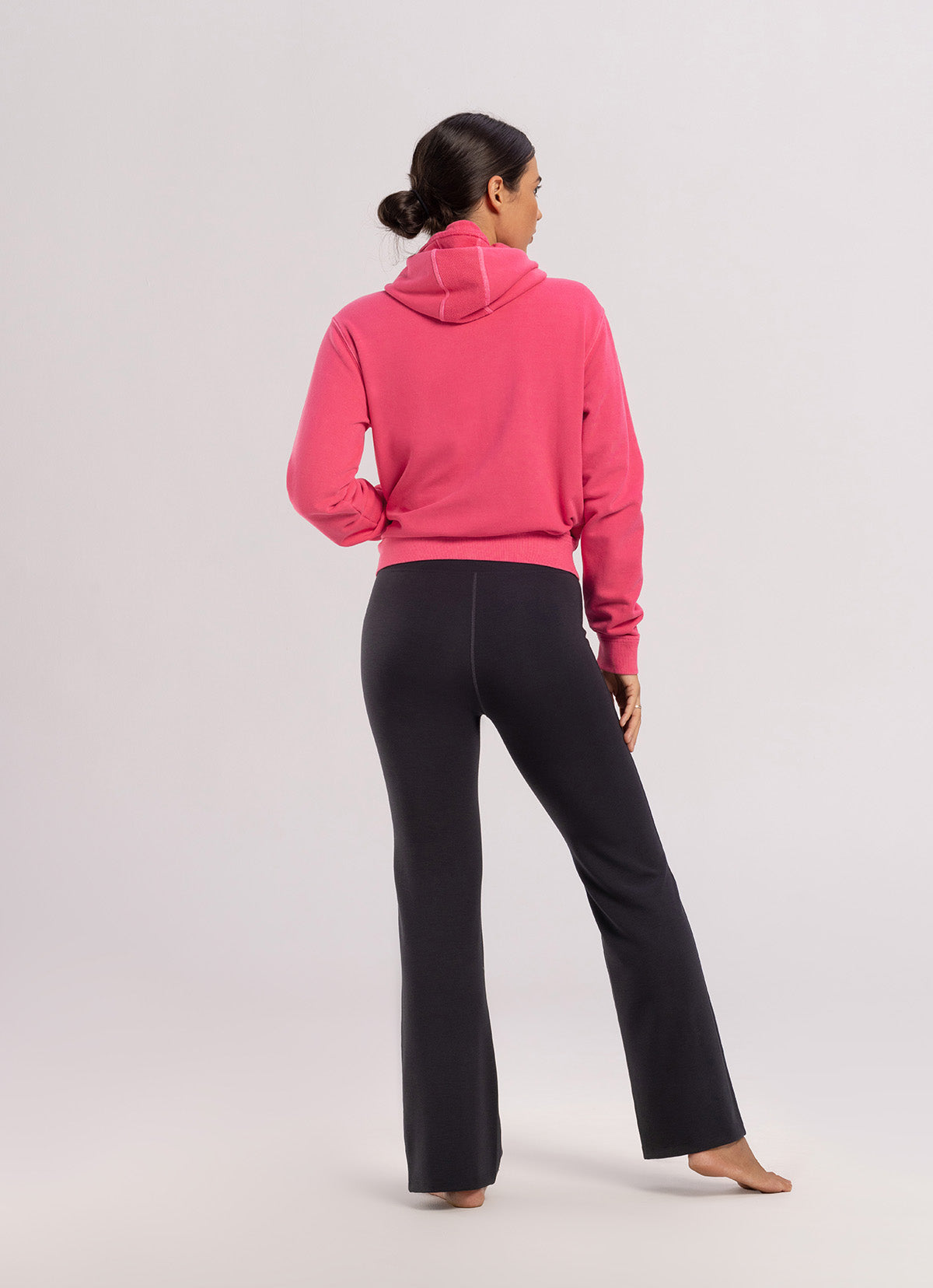 Fitted zip-up hoodie_Carmine