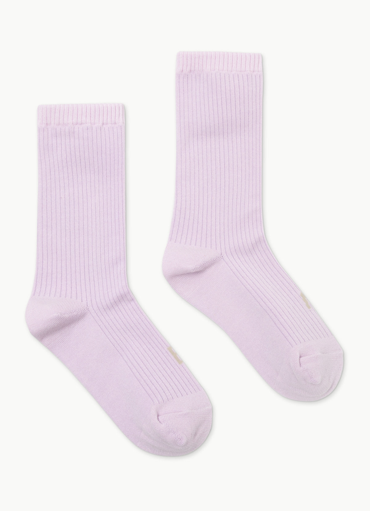 Rib ankle socks_Lavender