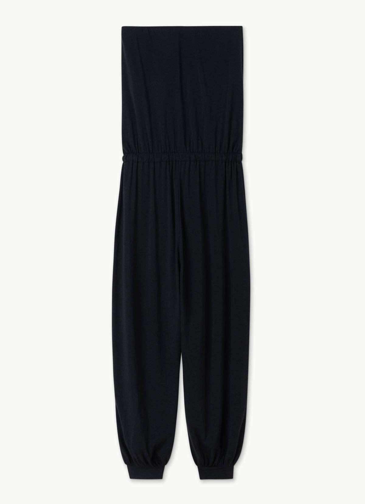 Simple tube jumpsuit_Black