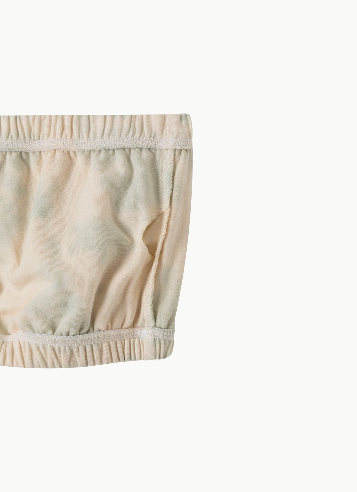 Short tube top_dyed_Green Multi