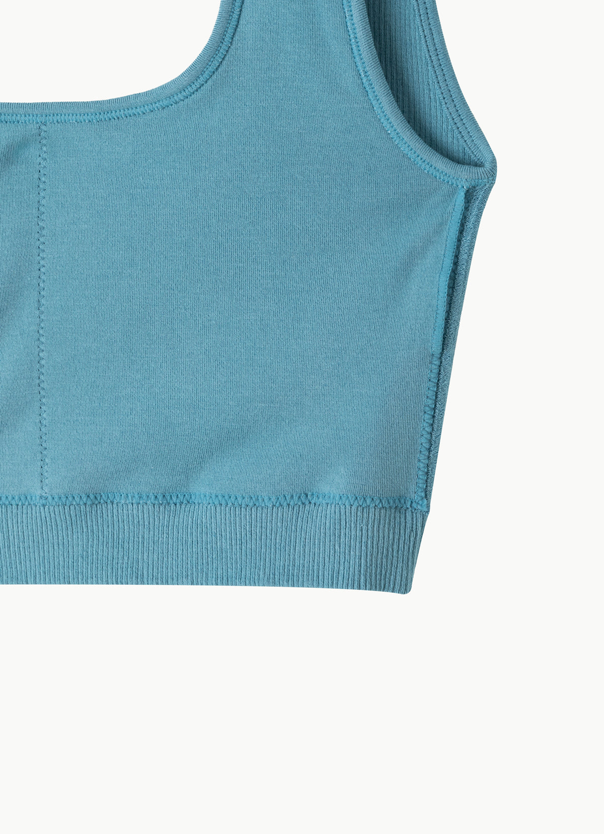 Seamless U line bra top_Delphinium Blue