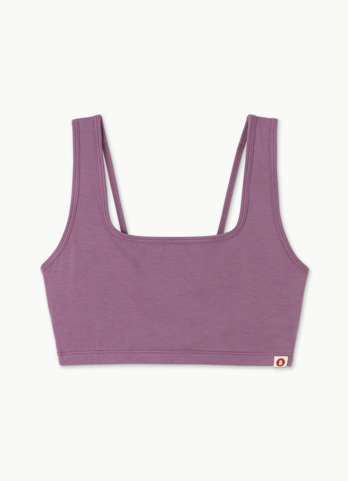 Square strap bra top_Berry Conserve