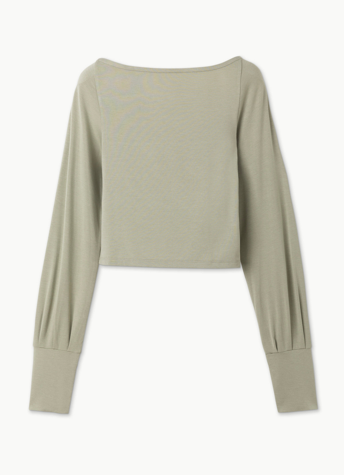 Layered bolero top_Eucalyptus