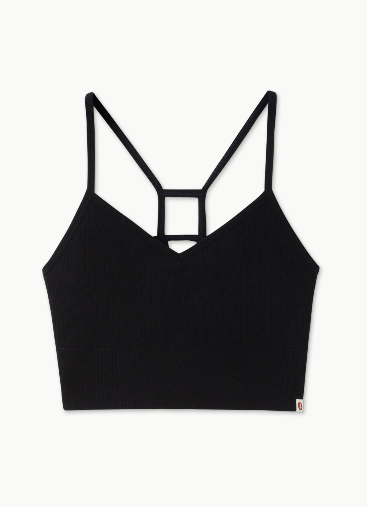 Seamless Lotus tank top_Black