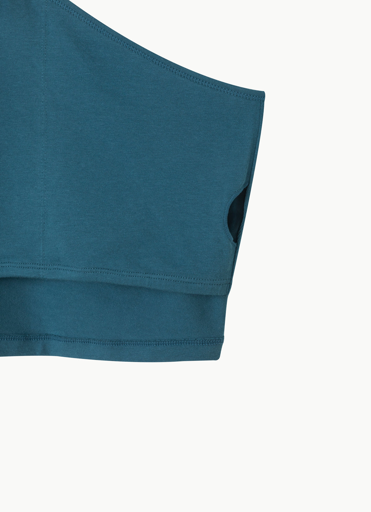 Tilt tank top_Deep Turquoise