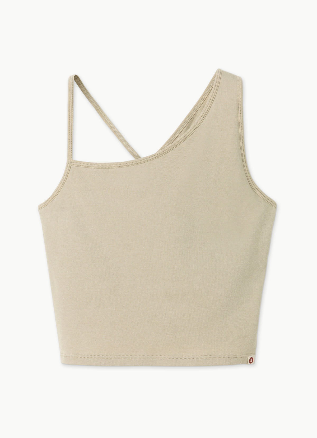 Crossover tank top_Taupe