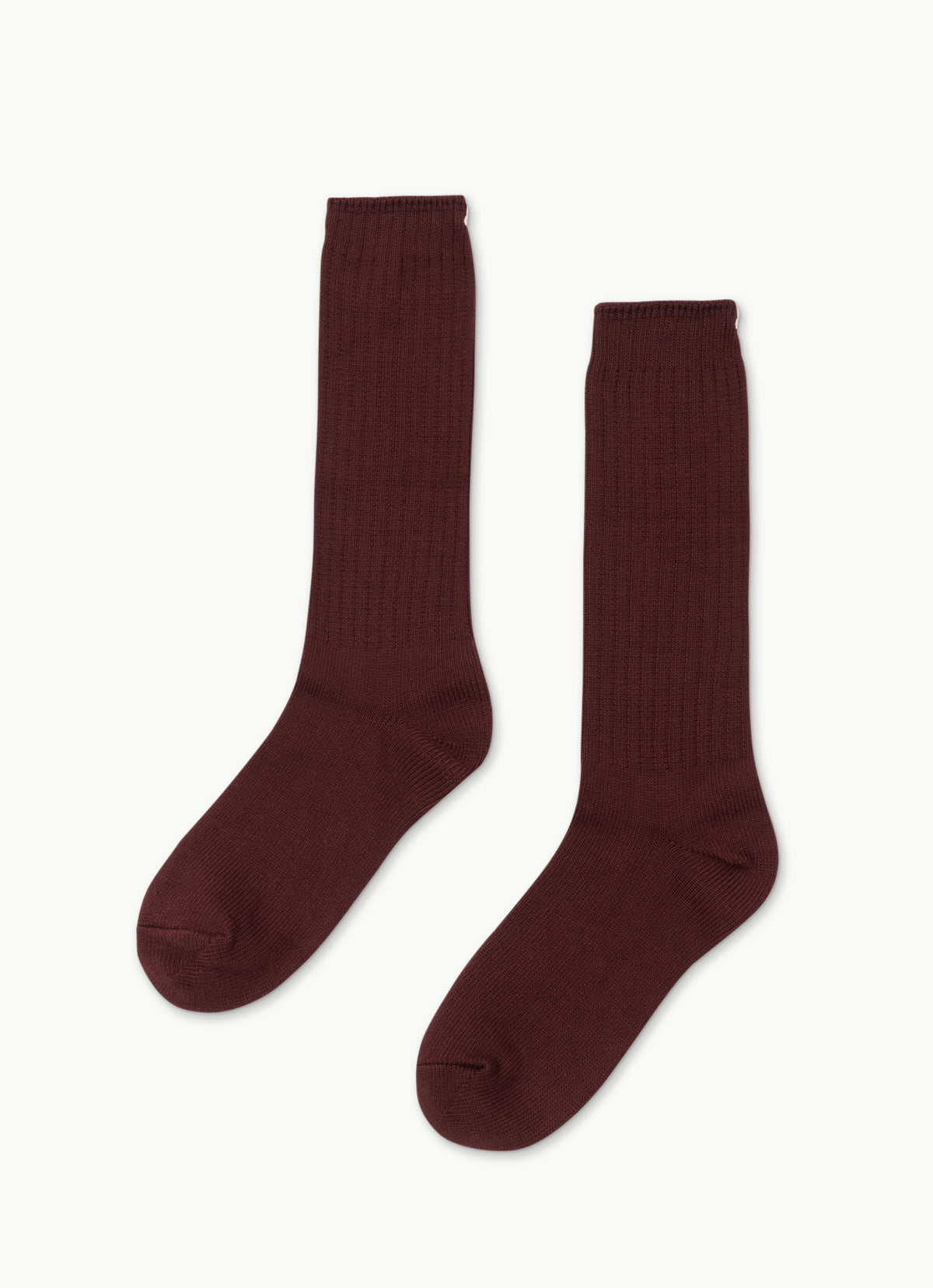 BM loose socks_Burgundy