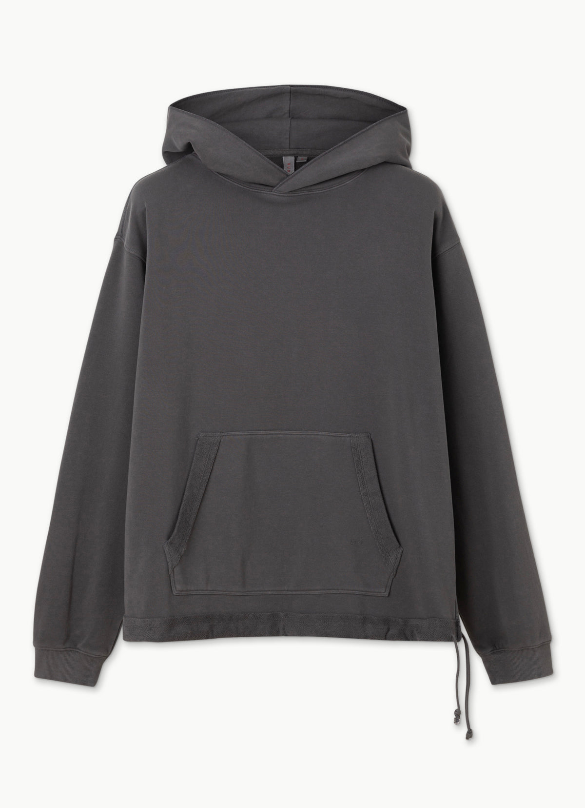 Loose string hoodie (Unisex)_Dark Grey