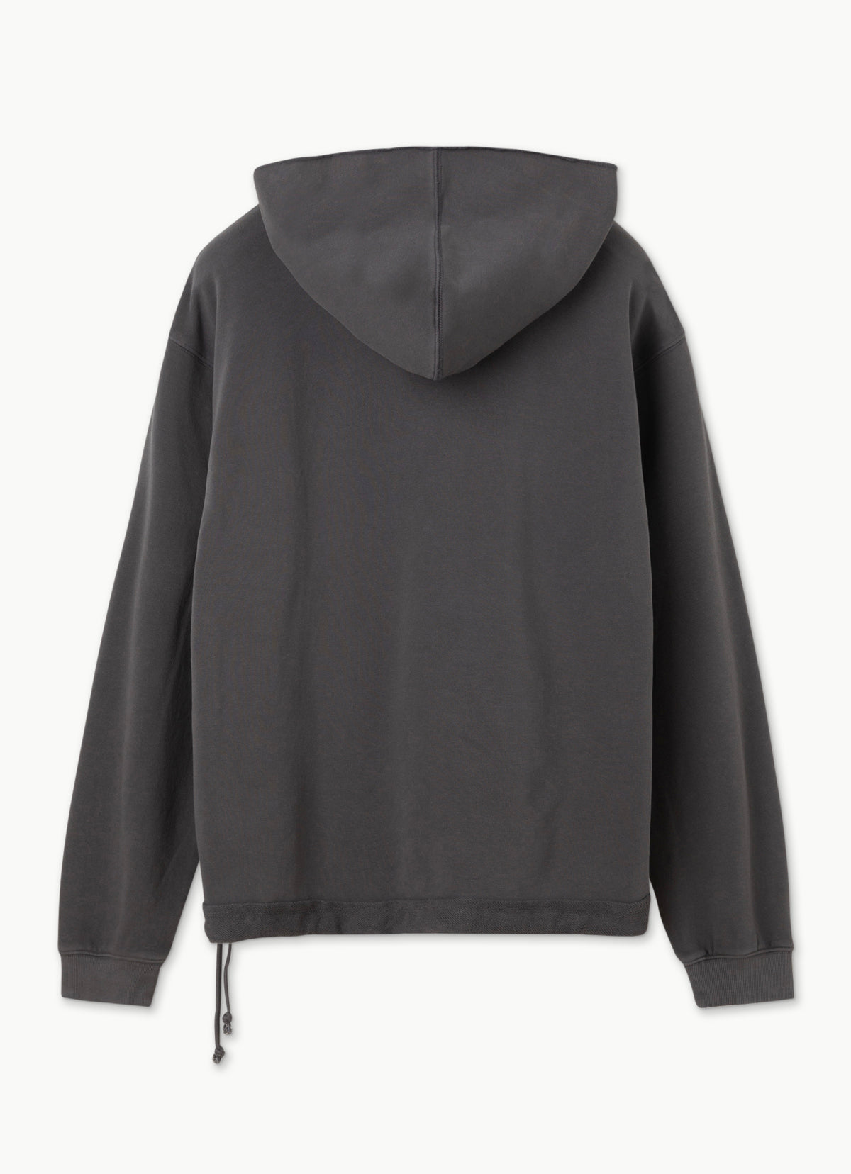 Loose string hoodie (Unisex)_Dark Grey