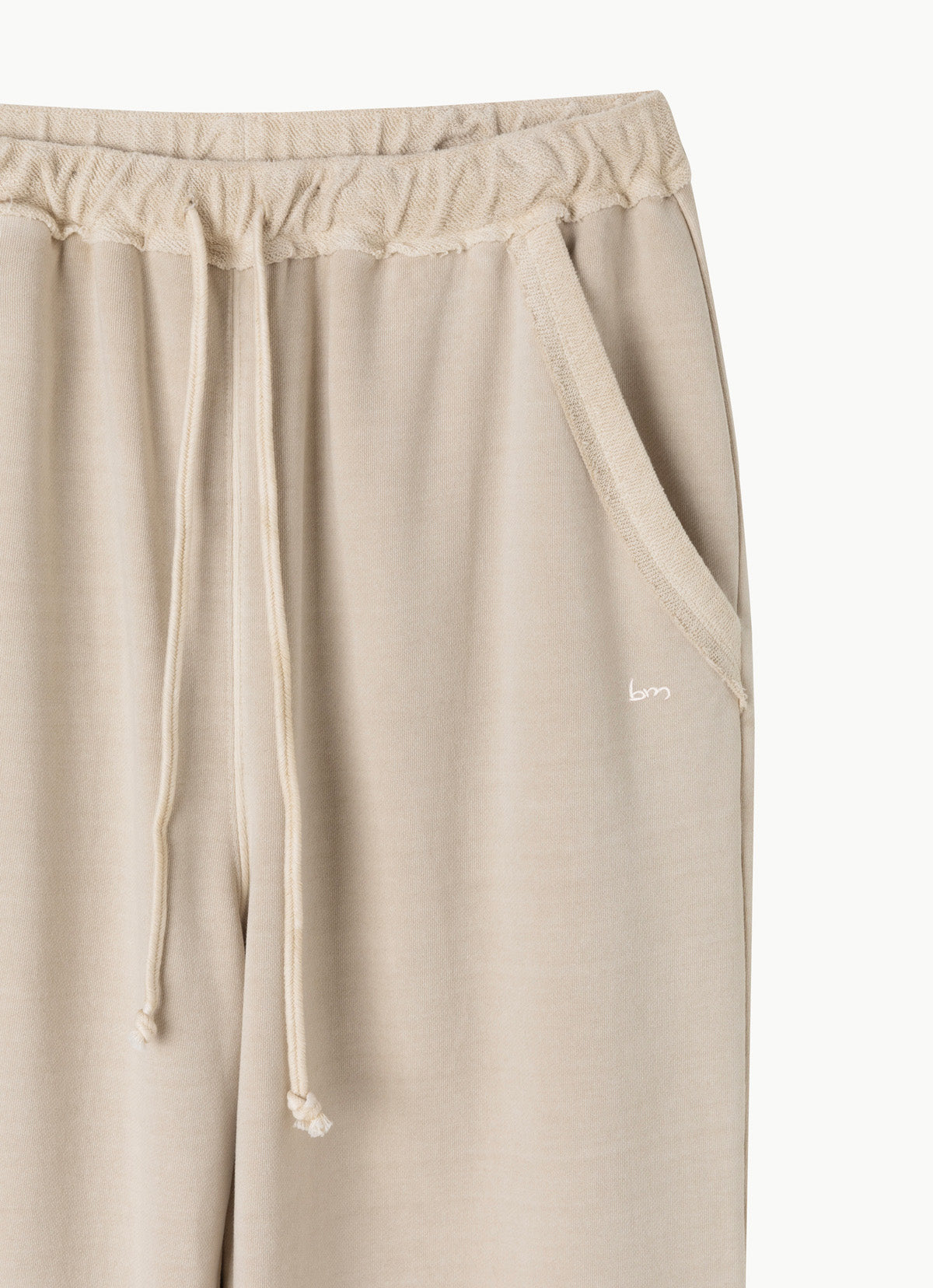 Loose sweat pants (Unisex)_Taupe