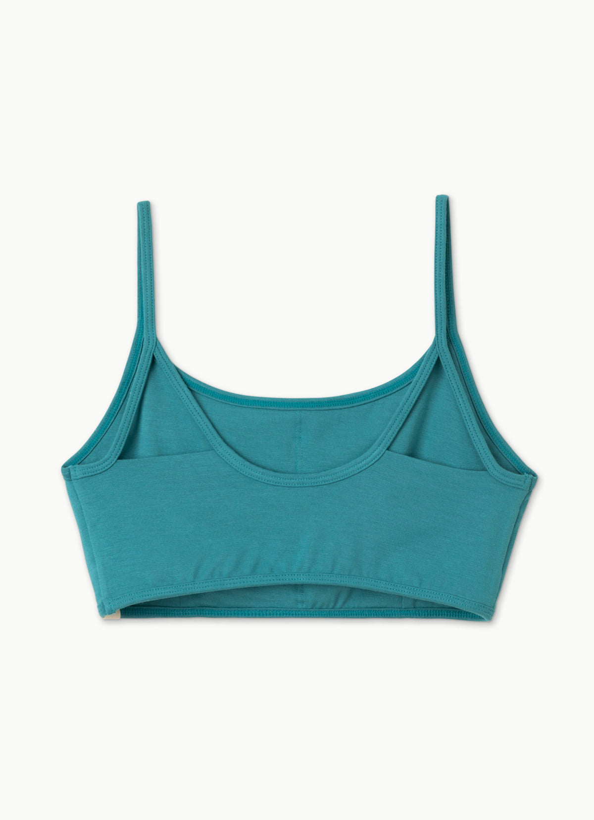 Tri hole bra top_Pagoda Blue