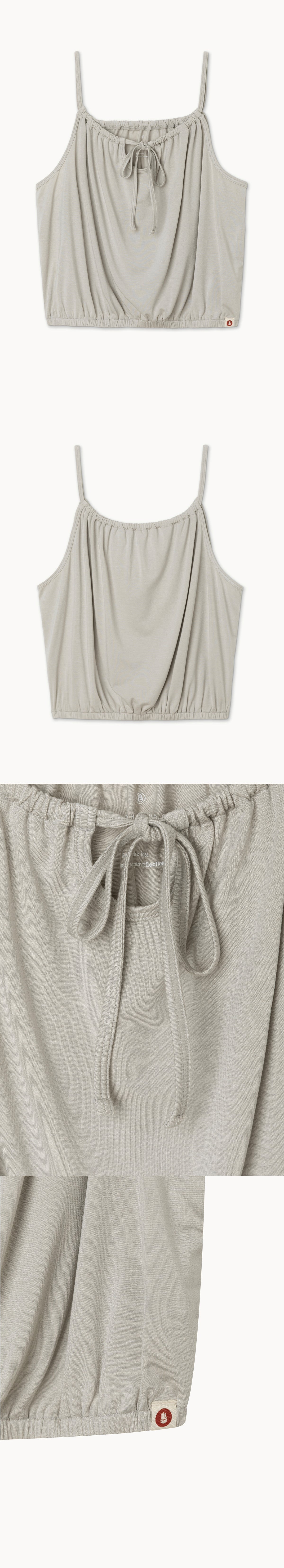 Momo sleeveless_Silver Cloud