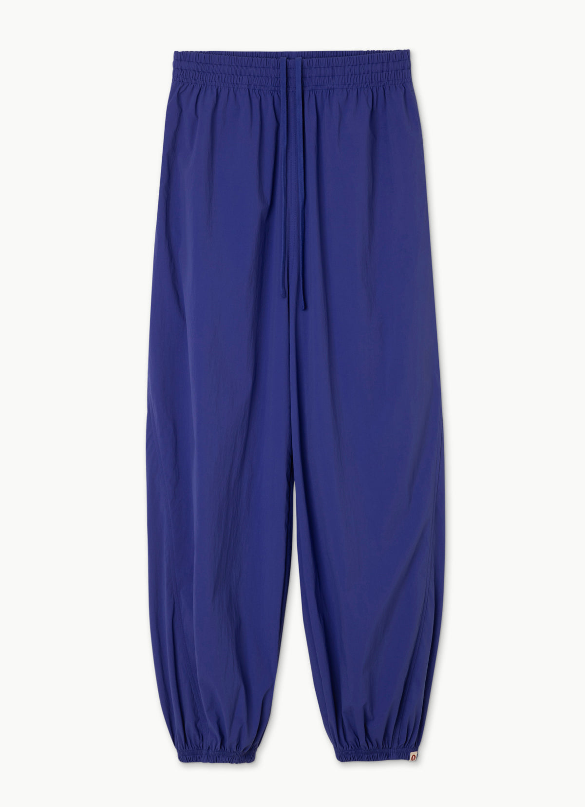 Diagonal jogger pants (Nylon ver.) (Unisex)_Spectrum Blue