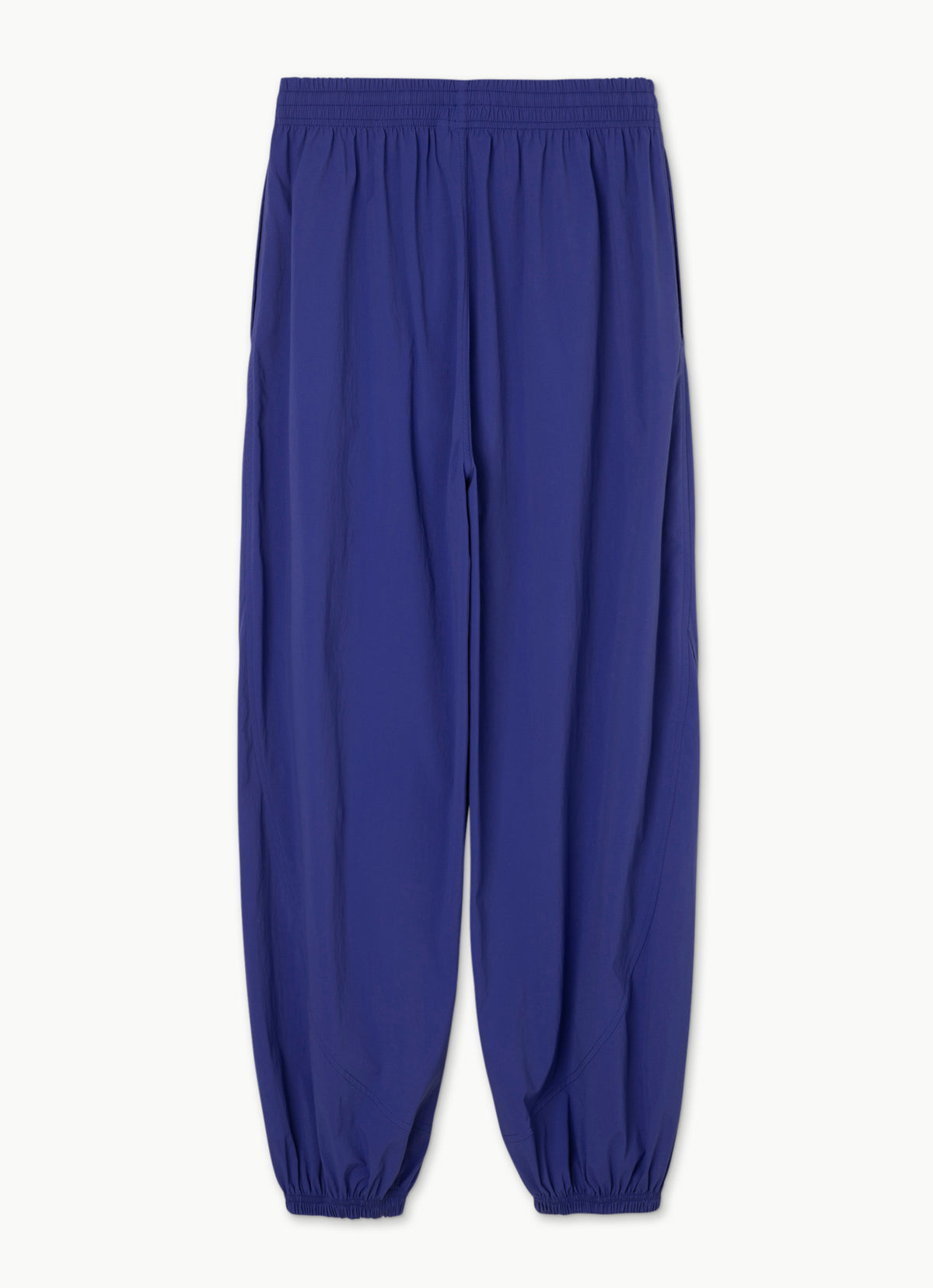 Diagonal jogger pants (Nylon ver.) (Unisex)_Spectrum Blue