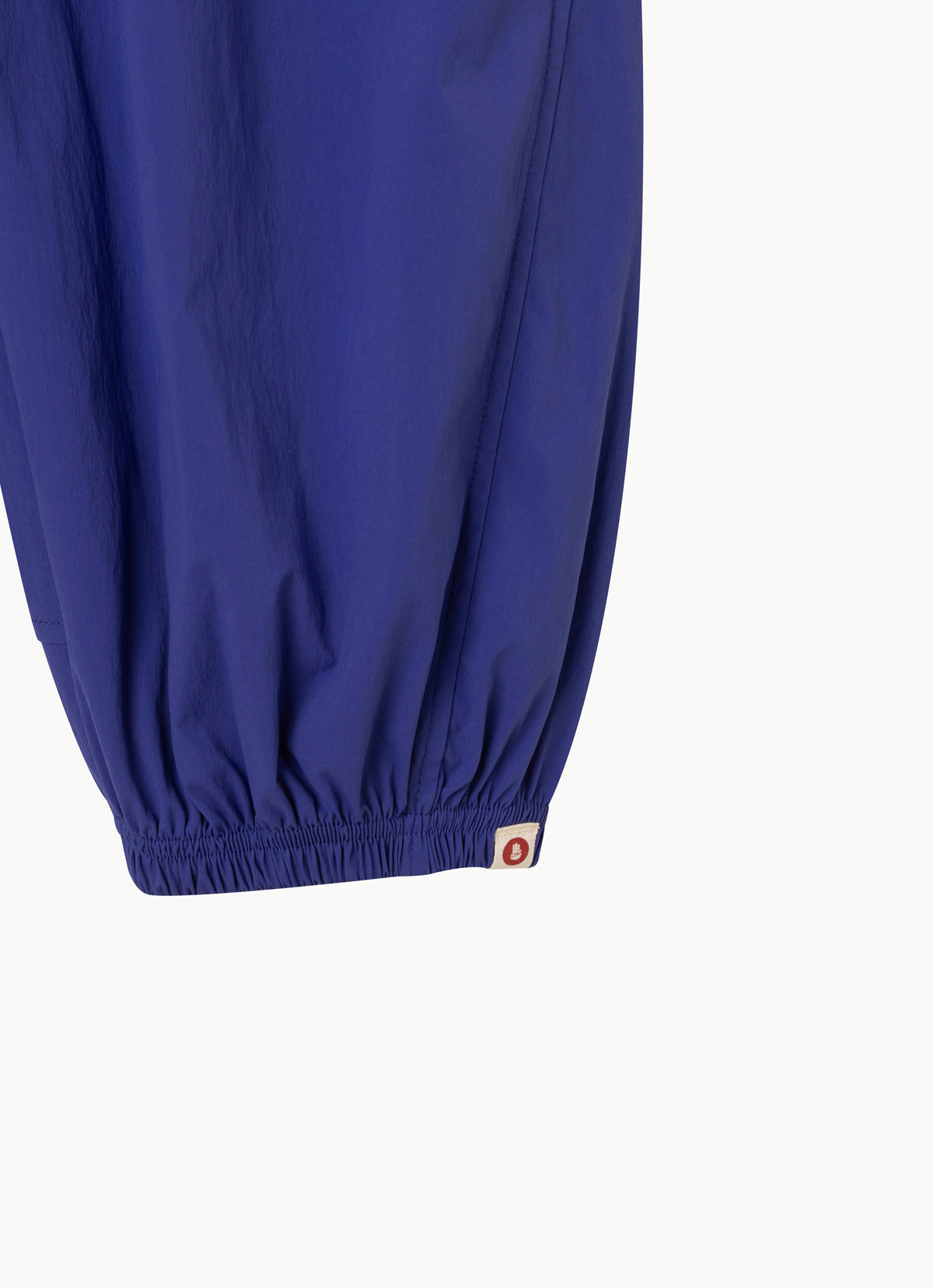 Diagonal jogger pants (Nylon ver.) (Unisex)_Spectrum Blue