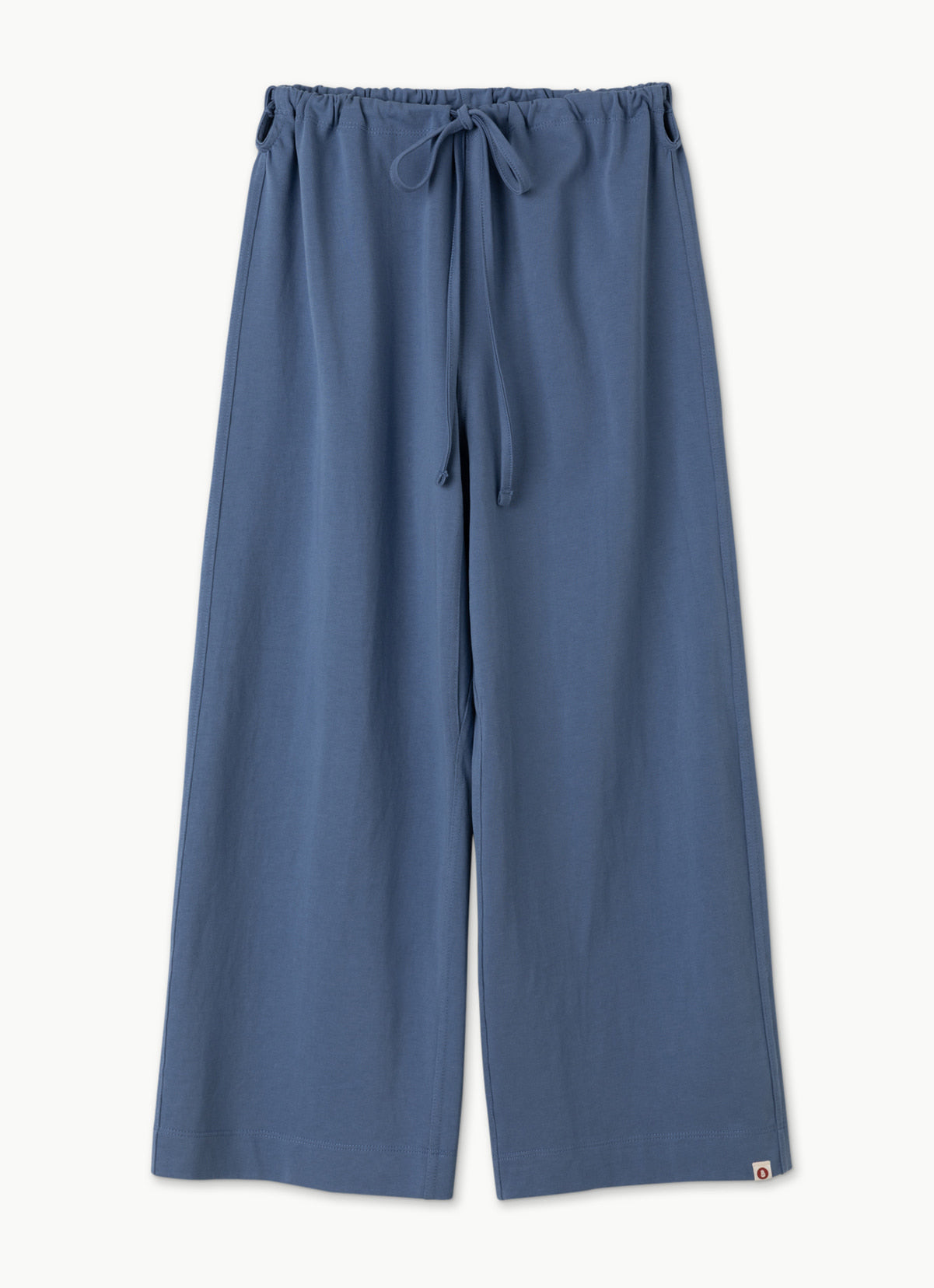 Tied straight pants_Blue Horizon