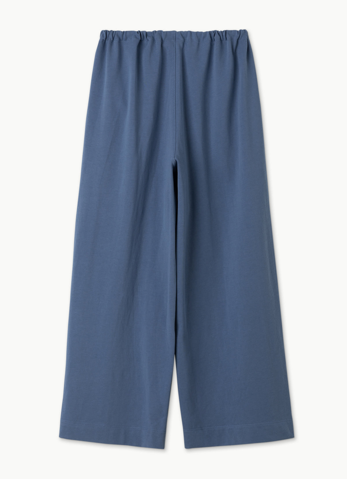 Tied straight pants_Blue Horizon