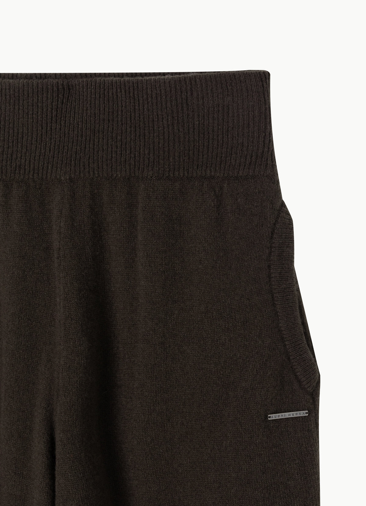 Slim knit jogger_Chocolate Plum