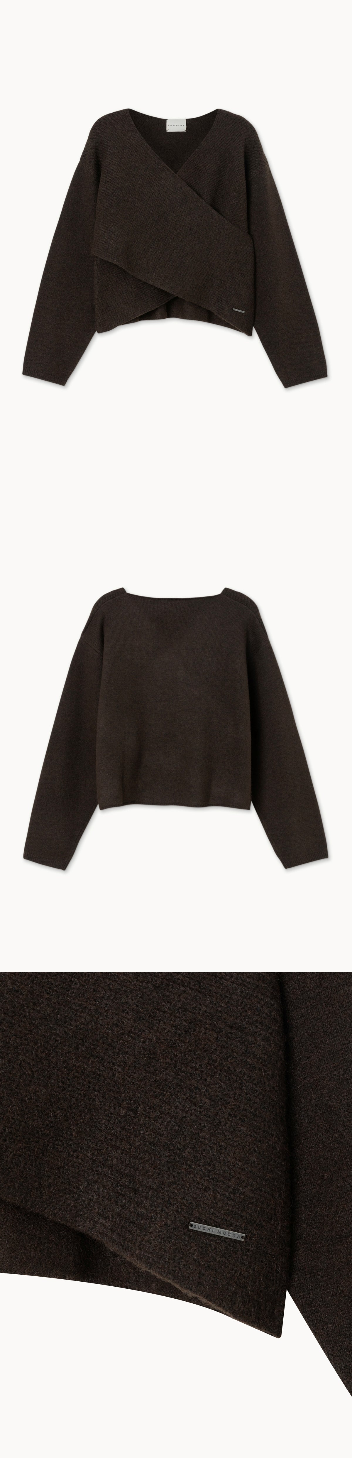 Cross pullover_Cocoa