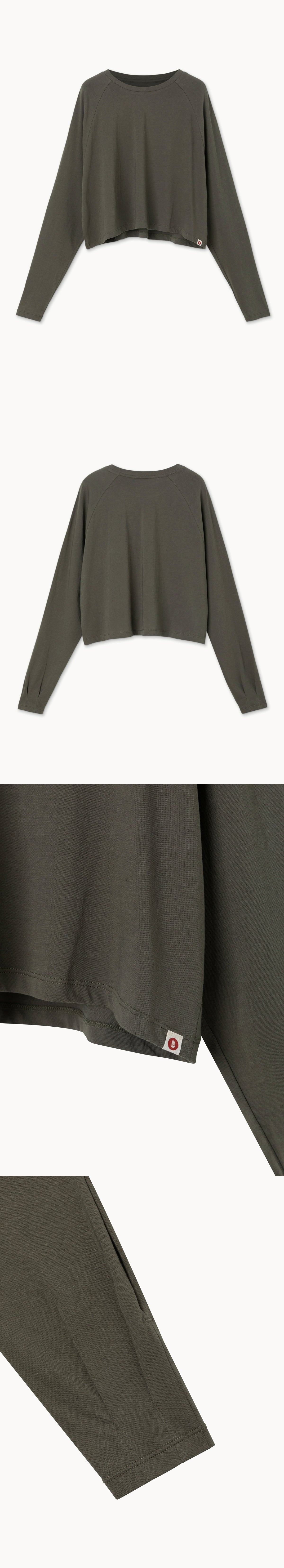 Double hole long sleeve_Smokey Olive