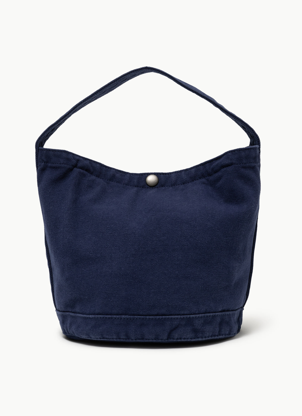 Round snap bag_Navy