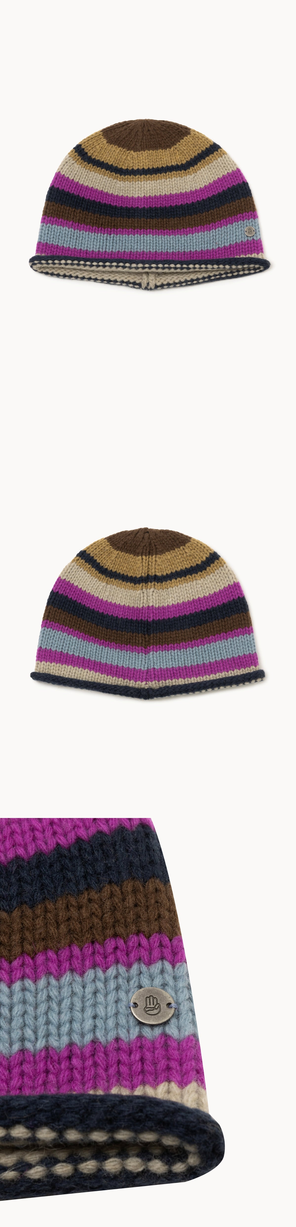 BM Beanie_Purple Multi