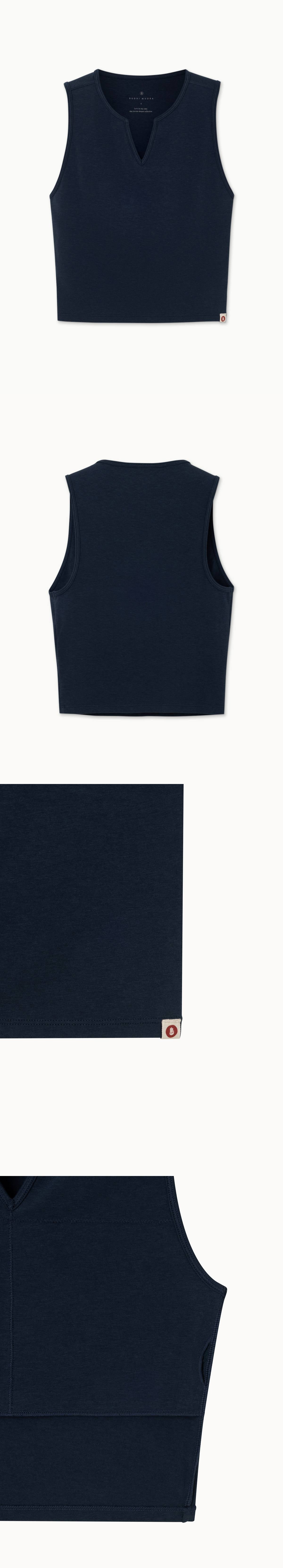 Carlo V tank top_Blueberry