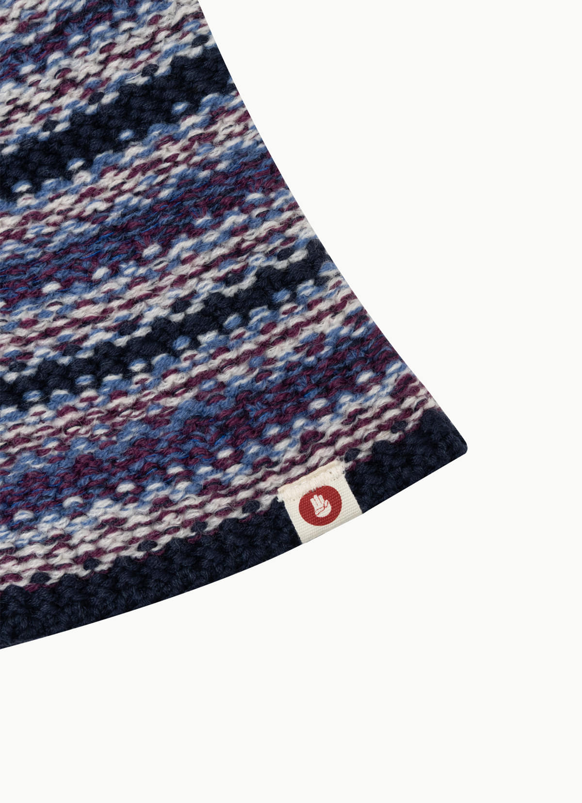 BM deep bucket hat_Navy Multi