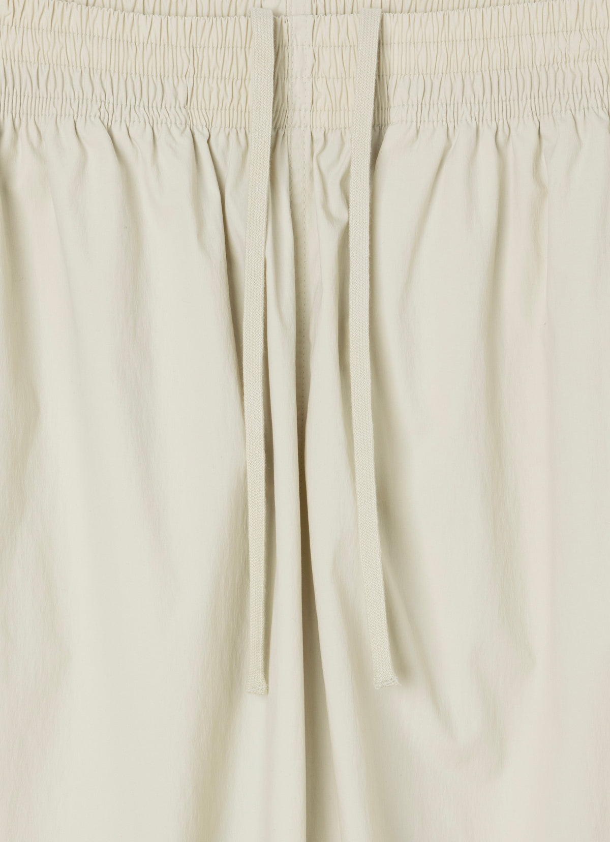 Diagonal jogger pants (Nylon ver.)_Bone White