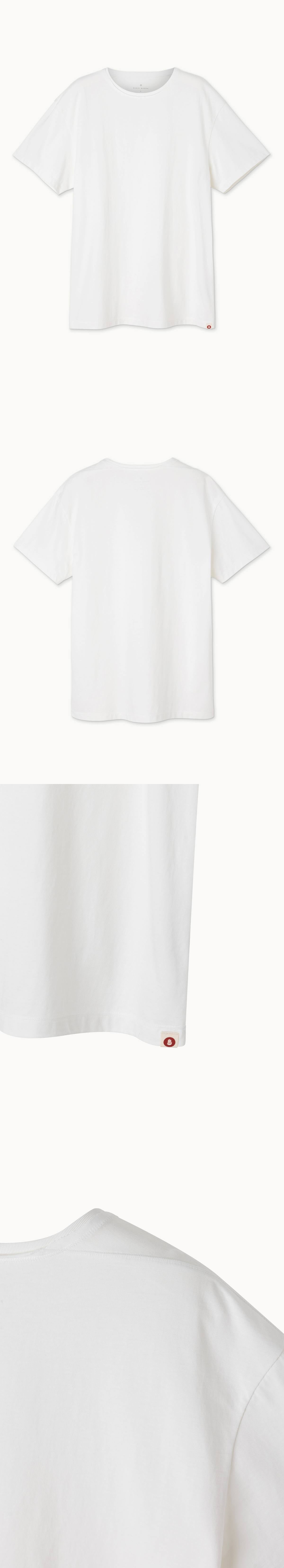 Kota short sleeve (Unisex)_Star White