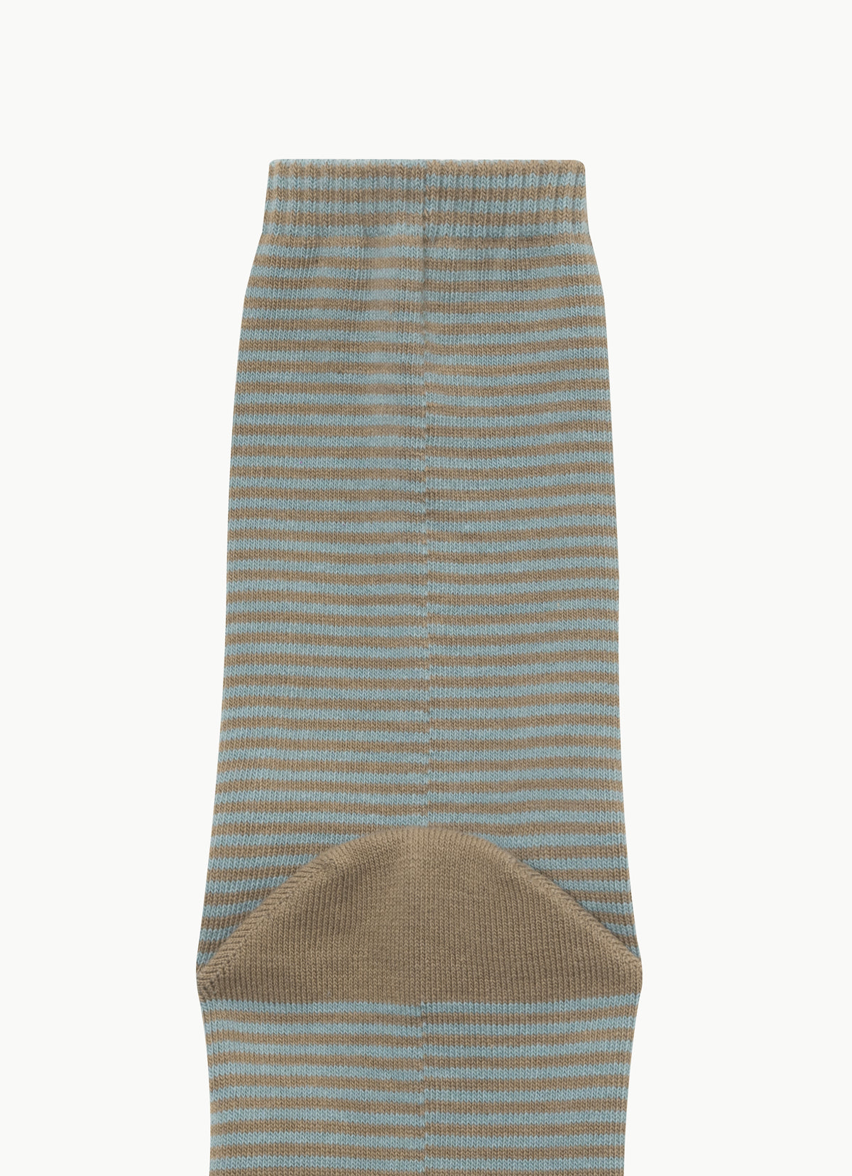 Rib ankle socks #2 (Unisex)_Brown Multi