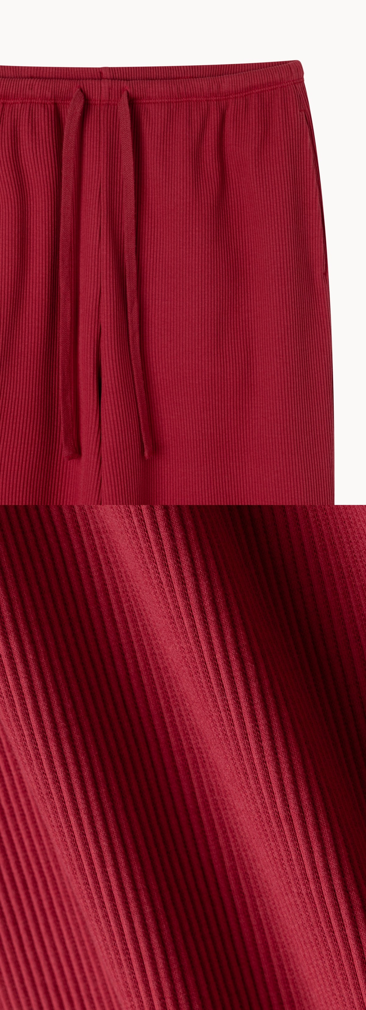 Rib jogger pants #3_Scooter