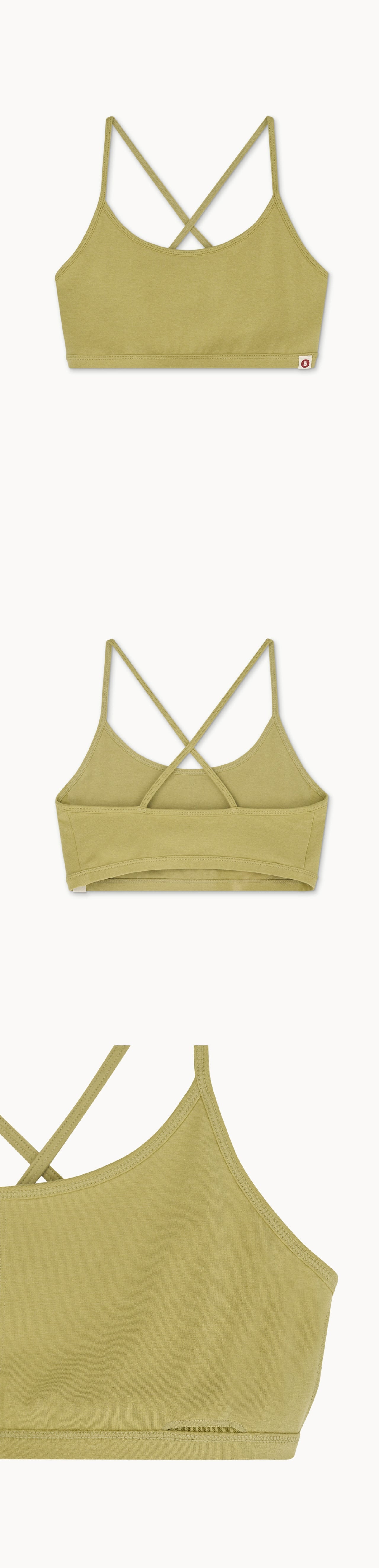 Comfort bra top_Golden Green