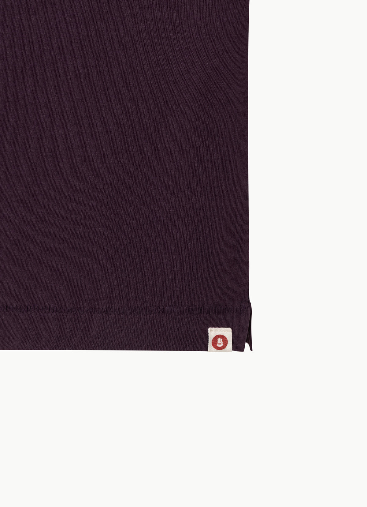Small pocket mockneck T (Unisex)_Plum Perfect