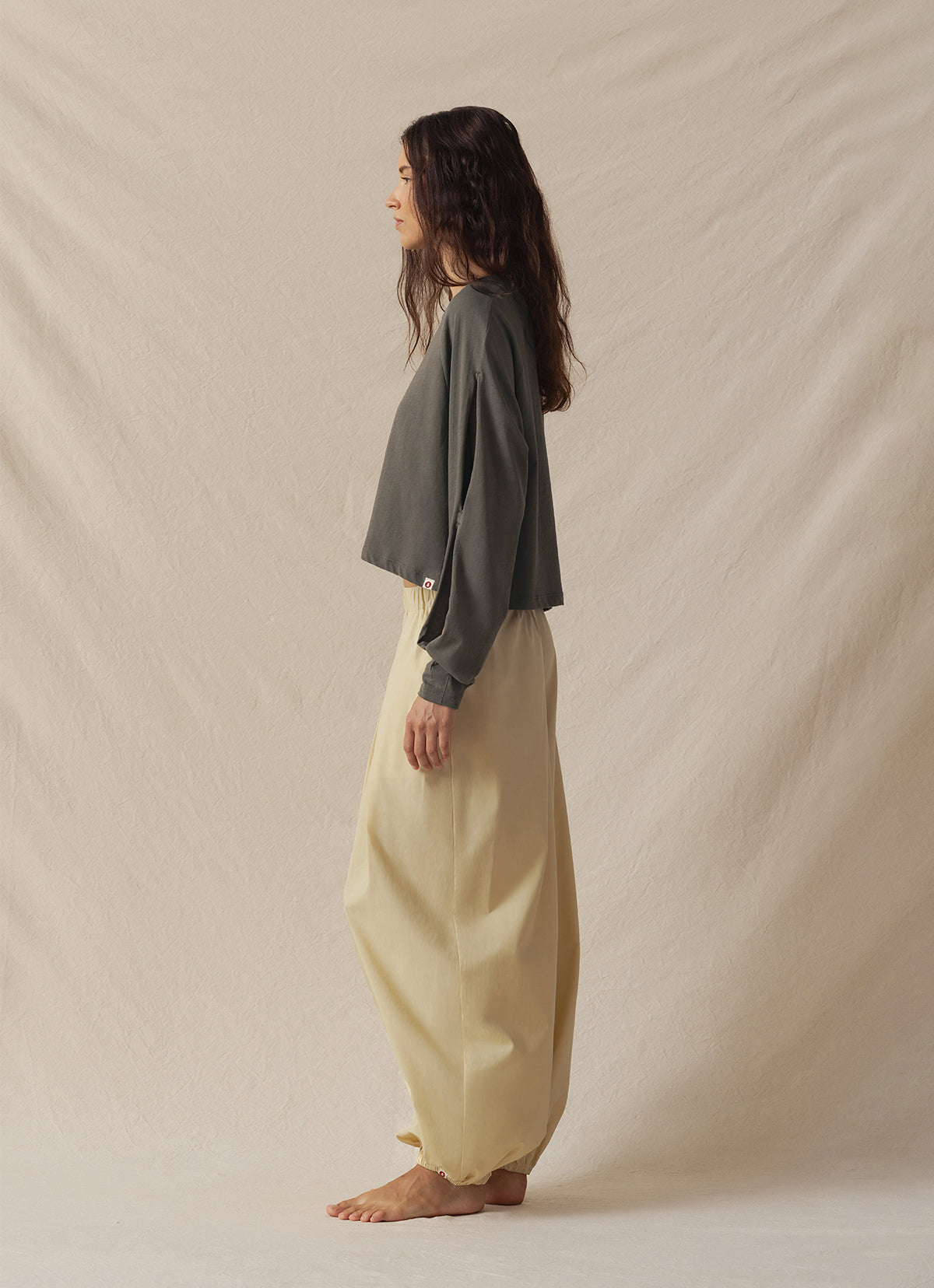 Double hole long sleeve_Smokey Olive