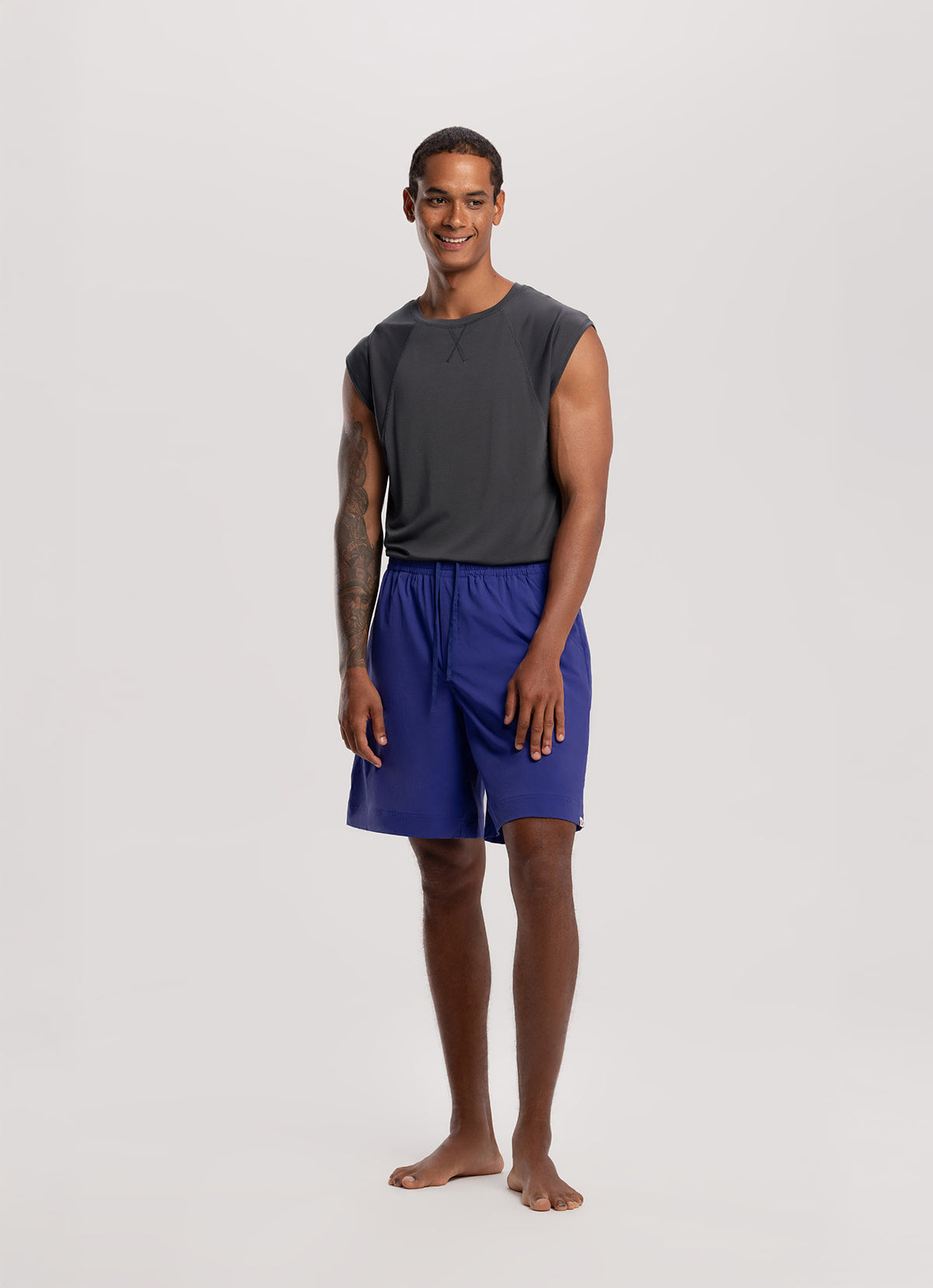 Light shorts (for Men)_Spectrum Blue