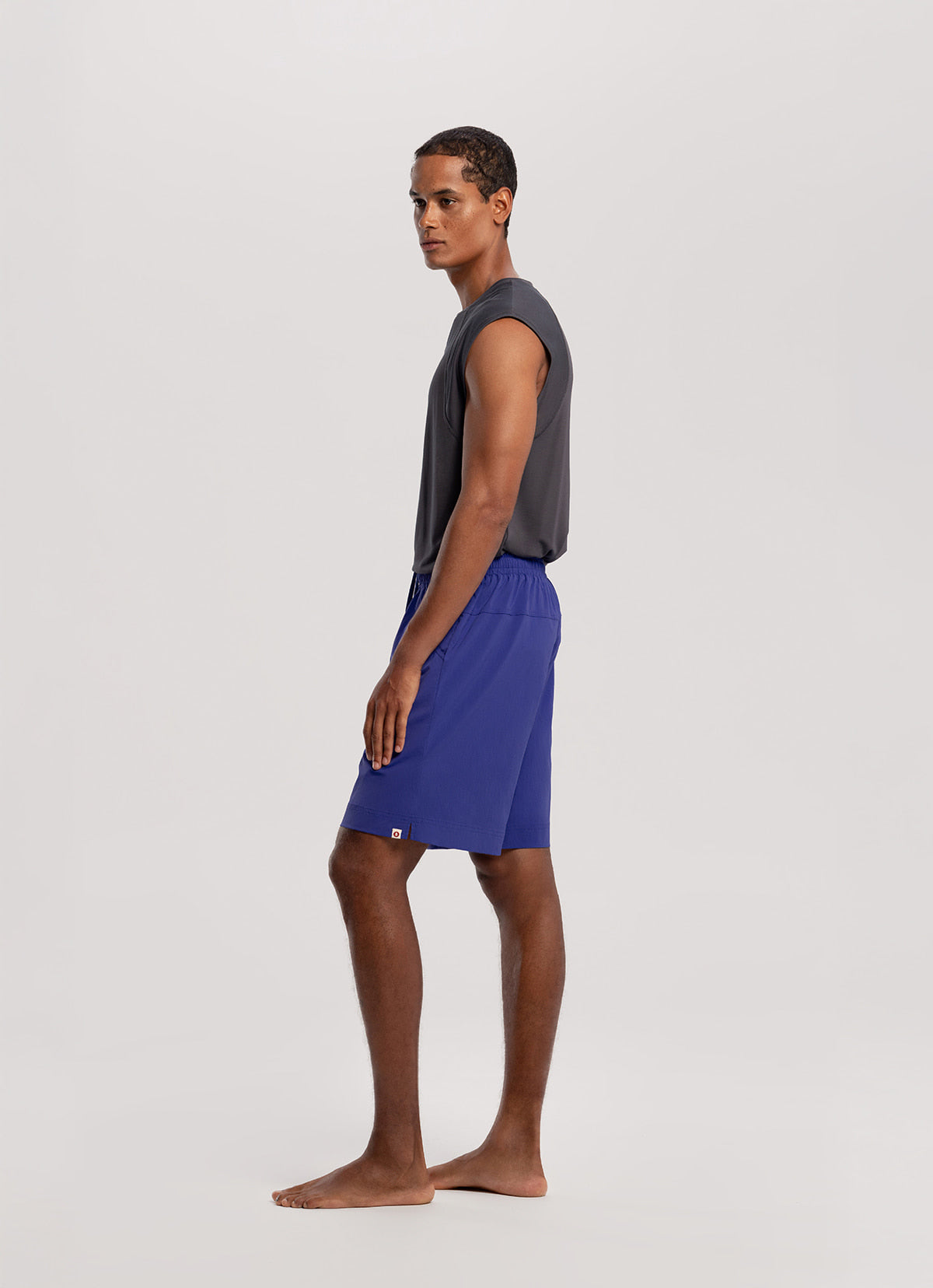 Light shorts (for Men)_Spectrum Blue