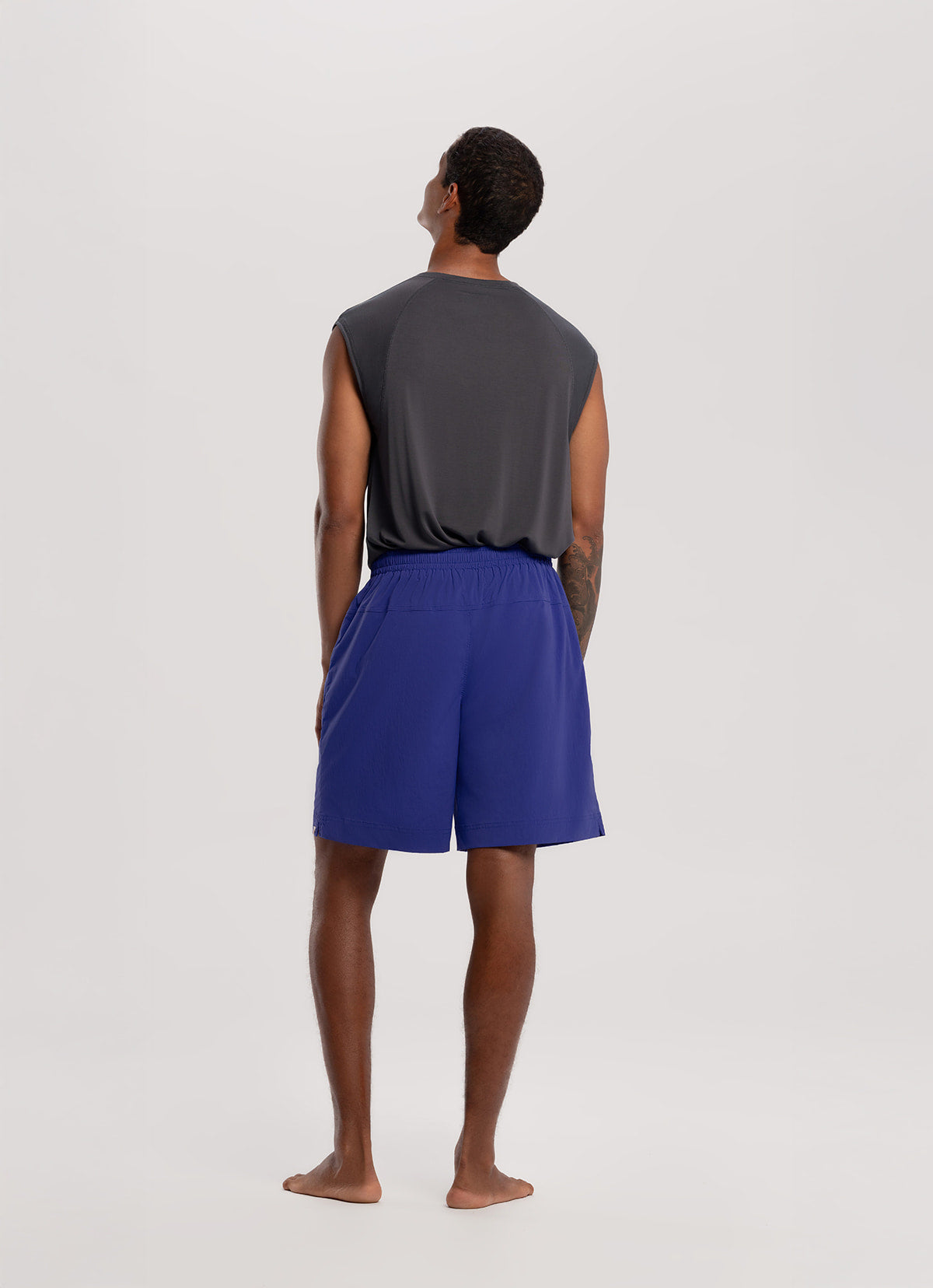 Light shorts (for Men)_Spectrum Blue