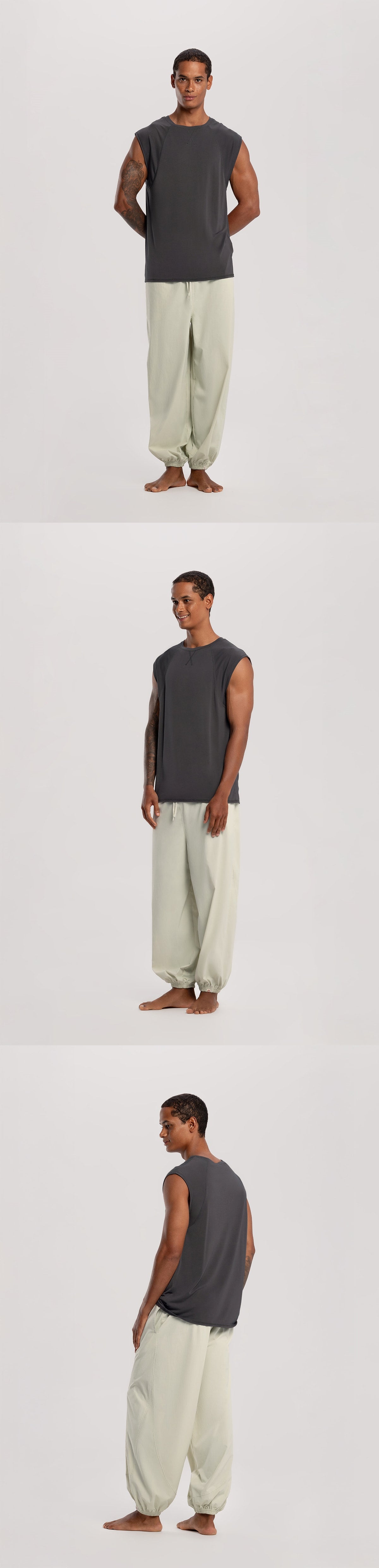 Knoll sleeveless #2 (Unisex)_Blackened Pearl