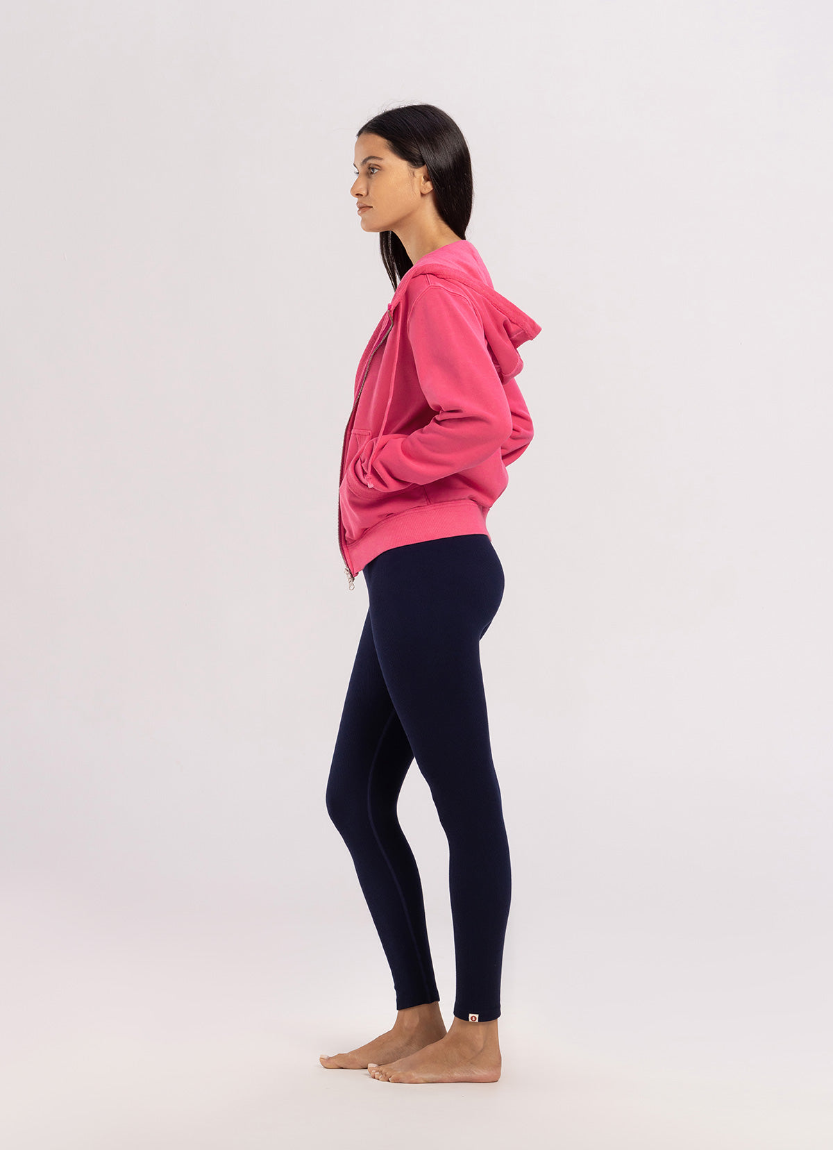 Seamless long leggings_Navy