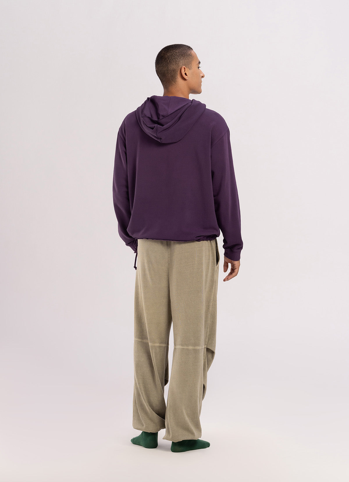 Rib ankle socks_Greener Pastures