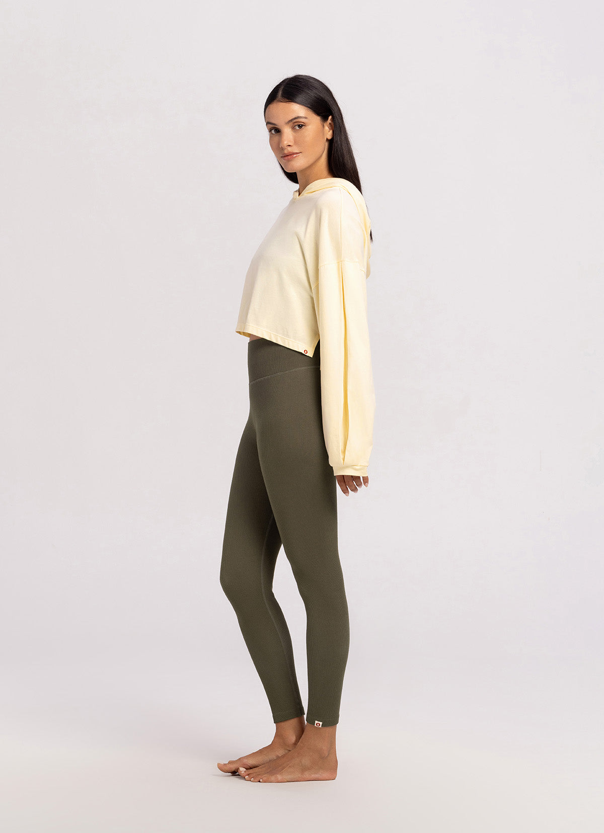 Seamless long leggings_Stone Gray