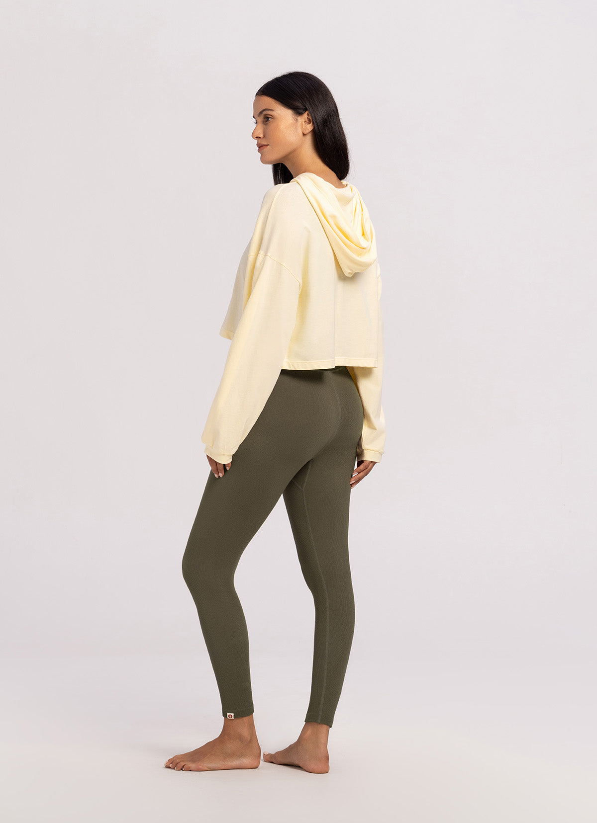 Seamless long leggings_Stone Gray