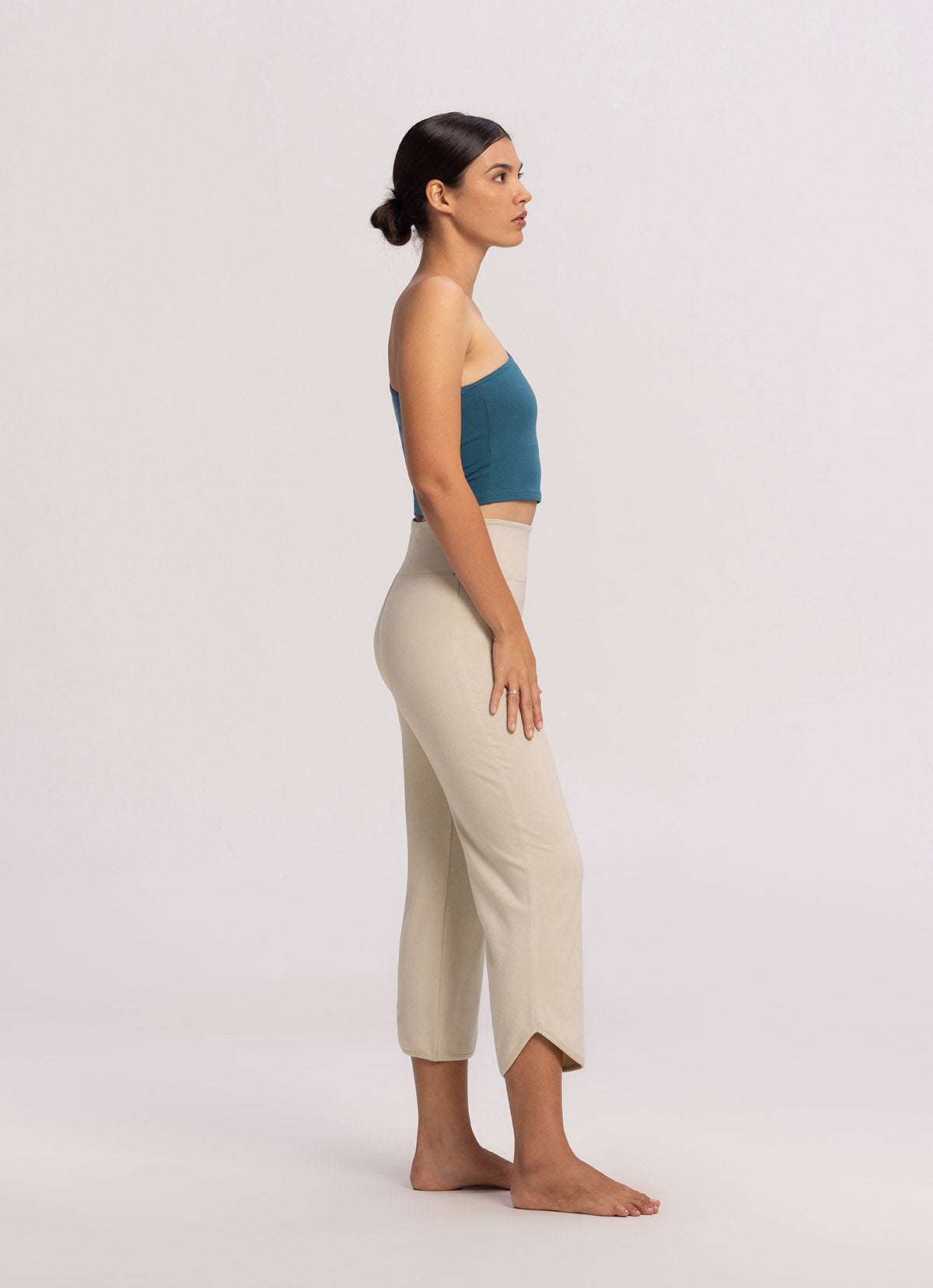 Tilt tank top_Deep Turquoise