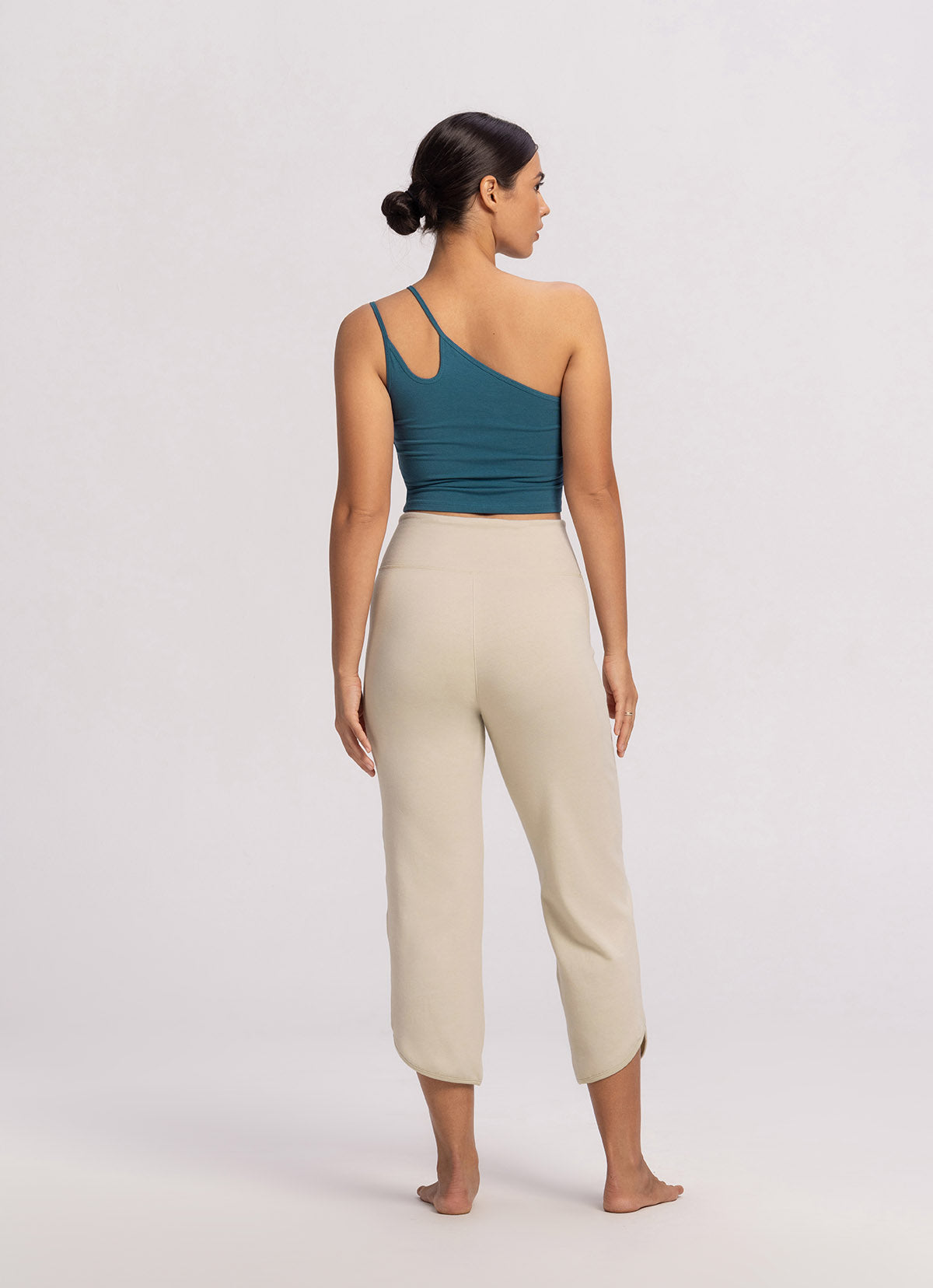 Tilt tank top_Deep Turquoise