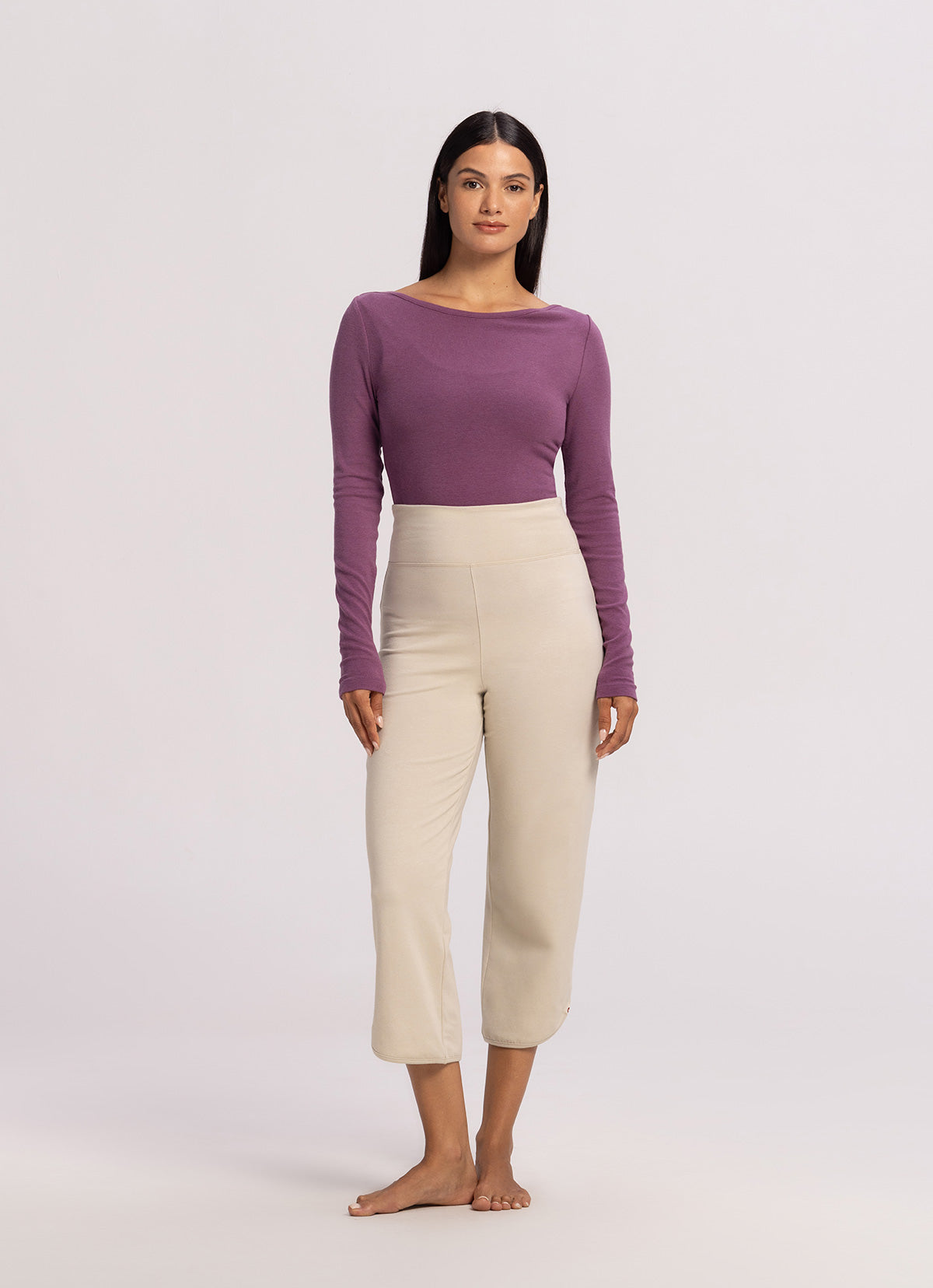 Soft boatneck long sleeve_Berry Conserve